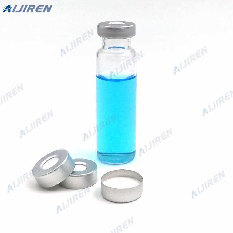 sample preparation flat bottom headspace gas chromatography with silicone septa manufacturer